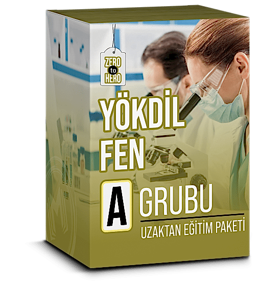 YÖKDİL FEN A Grubu Uzaktan Eğitim Paketi