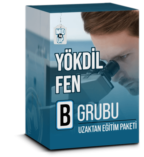 YÖKDİL FEN B Grubu Uzaktan Eğitim Paketi