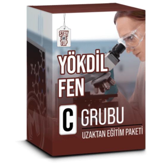 YÖKDİL FEN C Grubu Uzaktan Eğitim Paketi