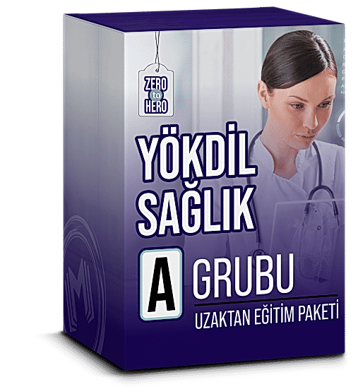 YÖKDİL SAĞLIK A Grubu Uzaktan Eğitim Paketi