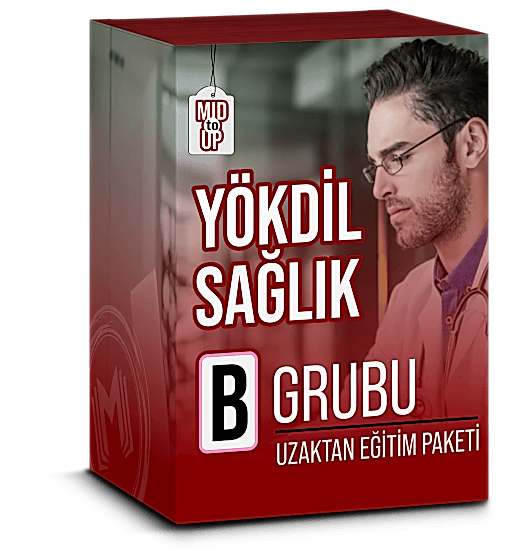 YÖKDİL SAĞLIK B Grubu Uzaktan Eğitim Paketi