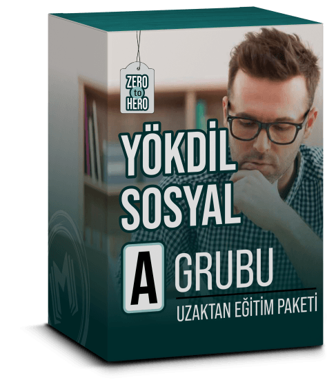 YÖKDİL SOSYAL A Grubu Uzaktan Eğitim Paketi