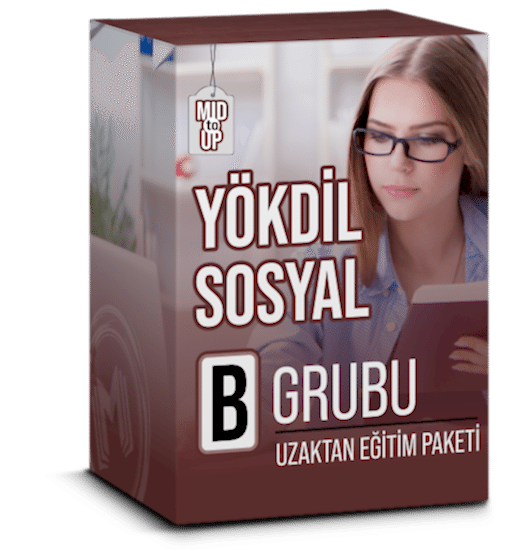 YÖKDİL SOSYAL B Grubu Uzaktan Eğitim Paketi