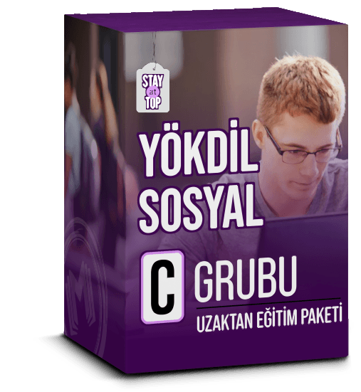 YÖKDİL SOSYAL C Grubu Uzaktan Eğitim Paketi