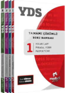 YDS TAMAMI ÇÖZÜMLÜ MODÜLER SORU BANKASI SETİ