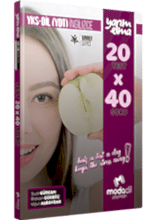 YKS-DİL (YDT) İNGİLİZCE - YARIM ELMA - 20x40 - MİNİ TEST
