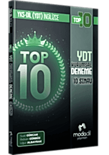 YKSDİL (YDT) - TOP 10 - KURUMSAL DENEME - 10 SINAV