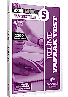 YKS-DİL İNGİLİZCE SINAV STRATEJİLERİ 5 - KELİME YAPRAK TEST