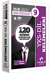 YKS-DİL İNGİLİZCE SINAV STRATEJİLERİ 9 - 120 GÜNDE EZBERBOZAN YKS-DİL KELİMELERİ